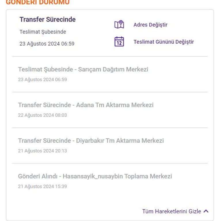 Hepsijet Kargomu Başka Şehre Gönderdi