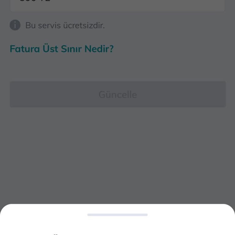Türk Telekom Fatura Üst Sınırı Problemi!