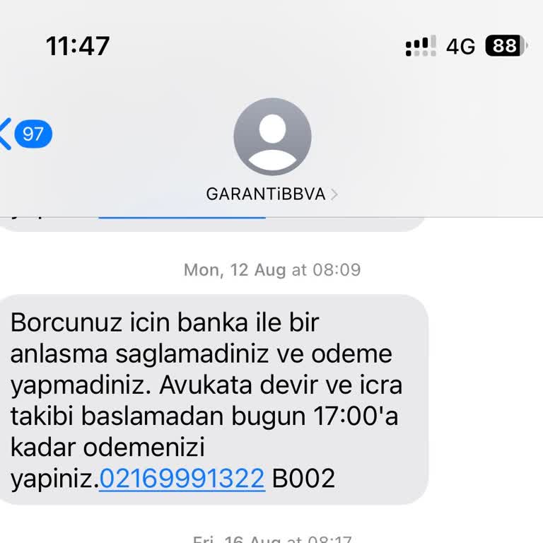 Garanti BBVA Garanti Kredi Kartı Yapılandırma Mağduriyeti