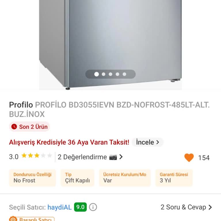 Trendyol Kargo Firmasi Buzdolabını Çıkarmadı