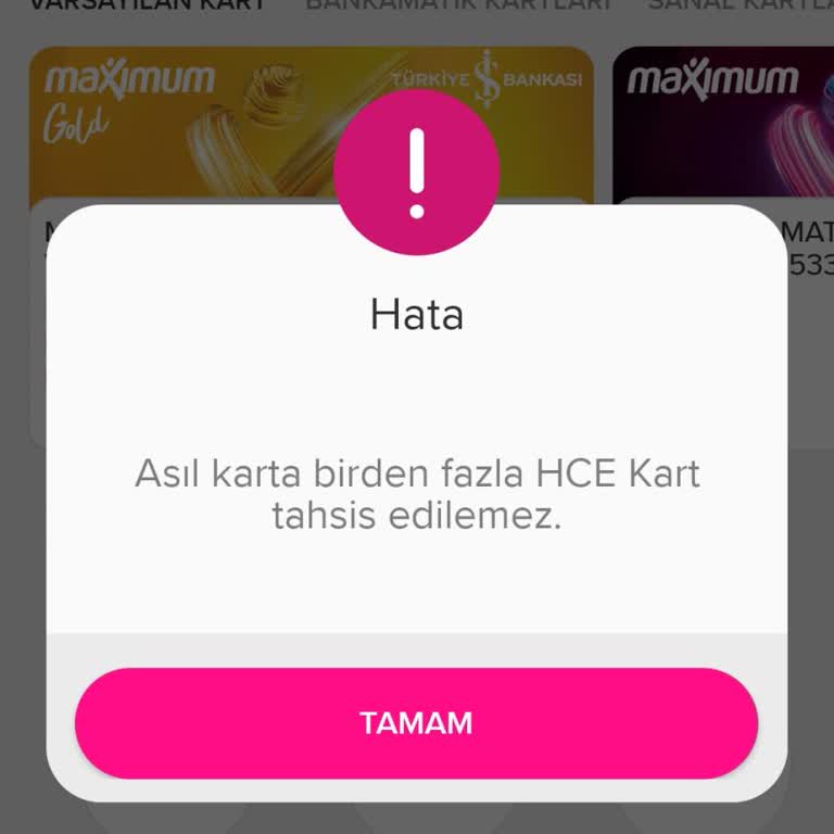 İş Bankası NFC Ödeme Yapamıyorum