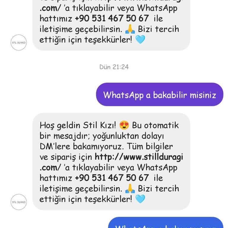 Still Durağı Müşteri Hizmetleri Anlayışları Yok