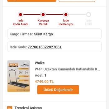 Trendyol Mağduruyum Ve Dönüş Yapılmıyor