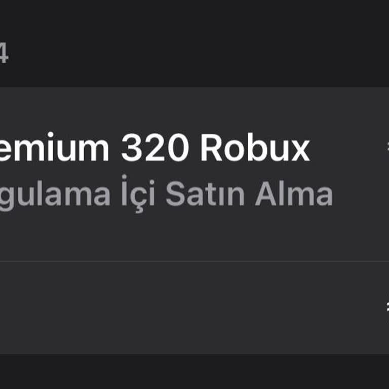 Roblox Robux Ücret İadesi Talebi