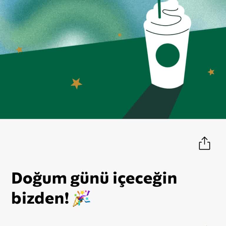 Starbucks Tutulmayan Kampanya Sözü