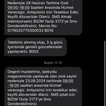 Bizim Toptan İzinsiz Mesaj Gönderiyor!