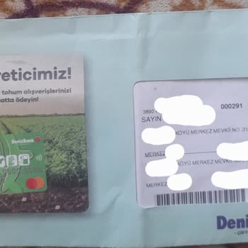 İstemediğim Halde Denizbank Kredi Kartı Göndermiş