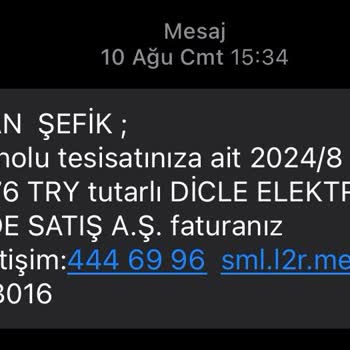 DEPSAŞ Enerji 2 Kere Ödenmiş Faturamın İadesini İstiyorum