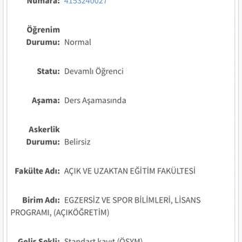 İstanbul Üniversitesi AUZEF Kayıt Silme