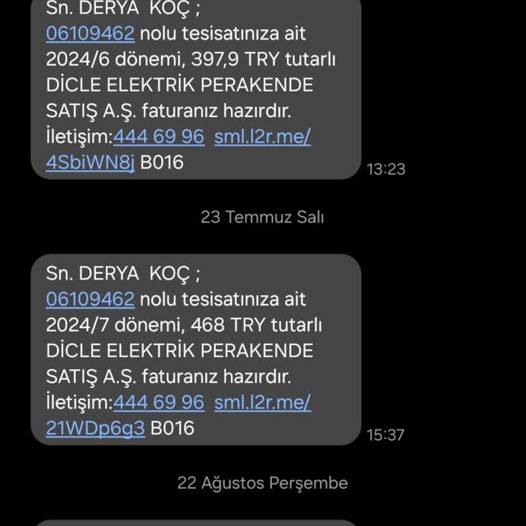 DEPSAŞ Enerji Evde Olmadığım Halde Fahiş Elektrik Faturaları