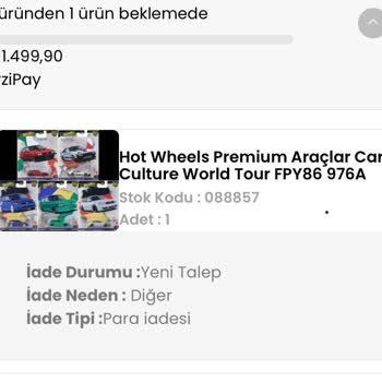 Piccolo Oyuncak Piccolo Para İade