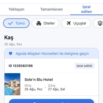 Agoda.com Yanlış Oda Seçimi