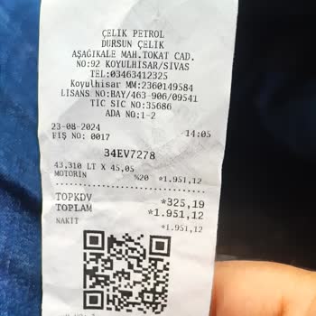Türkiye Petrolleri İstasyonu Şikayet