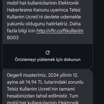 Vodafone'dan Haksız Ücret Kesintisi ve Yetersiz Müşteri Hizmeti