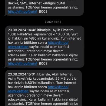 İnternet Paketim Hızla Tükeniyor ve Çözüm Bulunmuyor