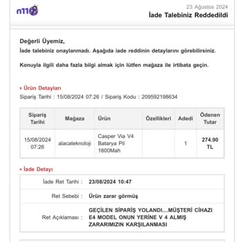 Alacateknoloji.com Uzun Mesafeli Alışveriş Mağdurları