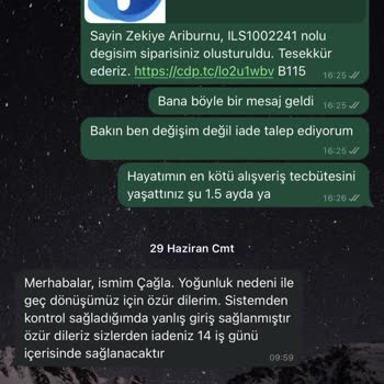 iloveshoes.com.tr Ayakkabı İadesinde Yaşanan Sorunlar Ve Gecikmeler