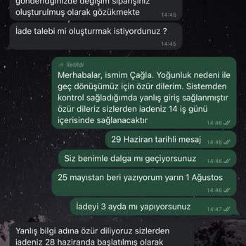 iloveshoes.com.tr Ayakkabı İadesinde Yaşanan Sorunlar Ve Gecikmeler
