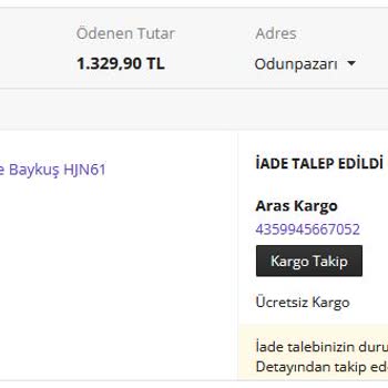N11 Kaybolan Kargonun İadesinin Hala Yapılmamış Olması