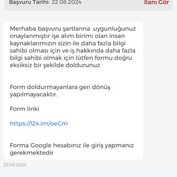 İşin Olsun Sahte İlan Mağduriyeti
