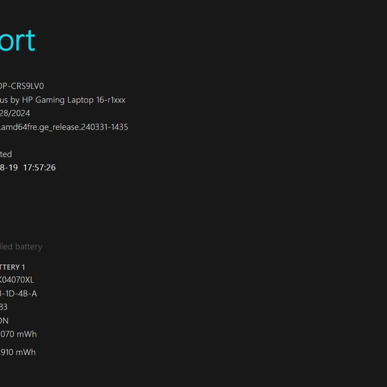 HP Laptop Victus Gaming Laptop 16-r1004nt (9J207EA)