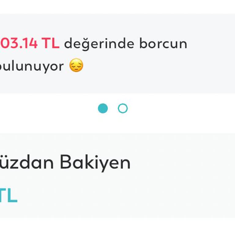 BinBin Borcun Anormal Şekilde Artması