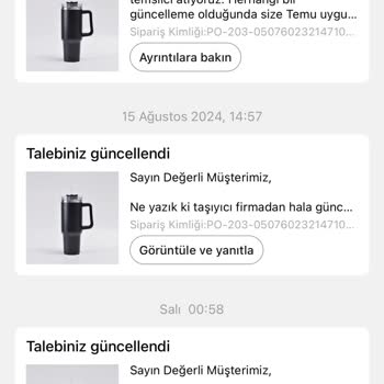 Temu Alışveriş Sitesinde Gümrük Problemi Ve İlgisizlik