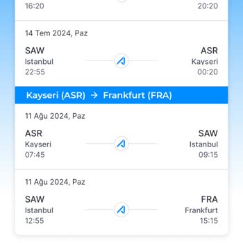 Bilet İşlemleri A Jet