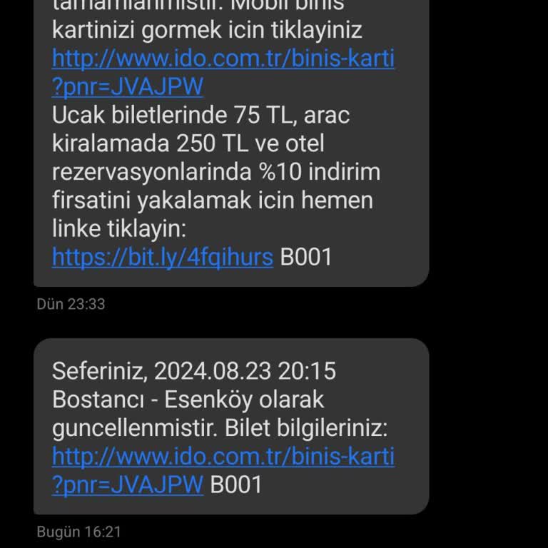 İDO'nun Keyfi Sefer Değişiklikleri Mağdur Ediyor