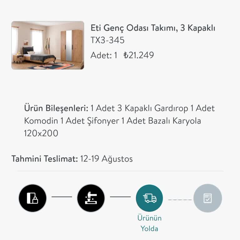 Vivense Teslim Edilmeyen Mobilya