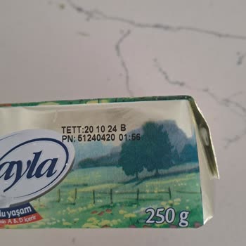 Besler Gıda (Yıldız Holding) Yayla Margarinin Renk Farklılığı