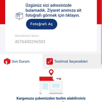 Aras Kargo Antalya Güzeloba Şubesi Kargo Teslim Etmiyor