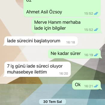 Pink Home Ücret İadesi Oyalaması