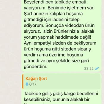 Kağan KY Fashion Ürünleri İade Etmeme Rağmen Ödememi Hala Yapmadılar