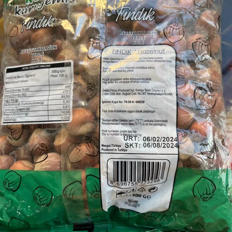 Migros SKT'si Geçmiş Fındık