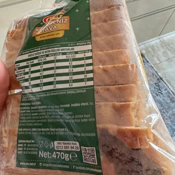 Migros Sanal Marketten Aldığım UNO Ekmekte Sorun Yaşadım