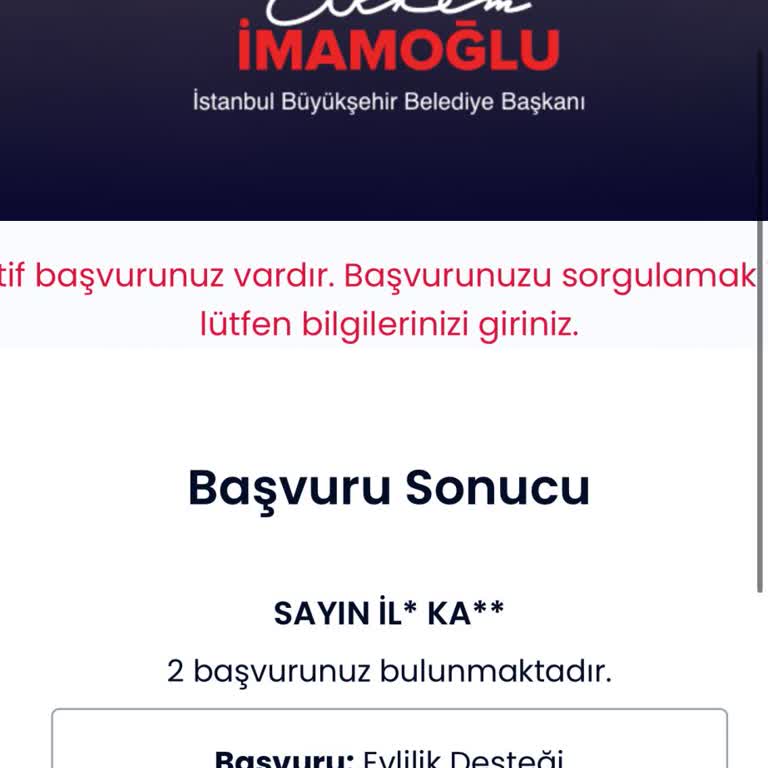İBB Evlilik Yardımı Başvurusu Sürecinde Yaşanan Gecikme