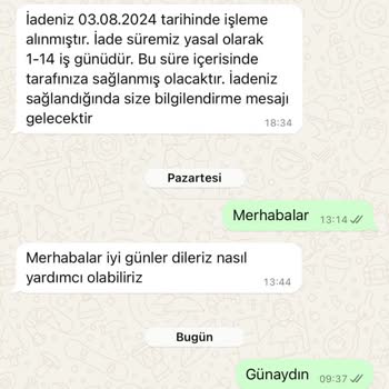 Selin Shoes Ücret İade Yapmıyor