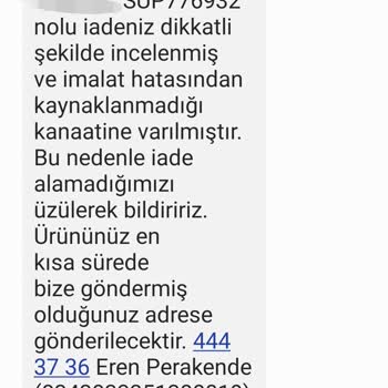 SuperStep İmalat Hatası Ürünün Arkasında Durmuyor