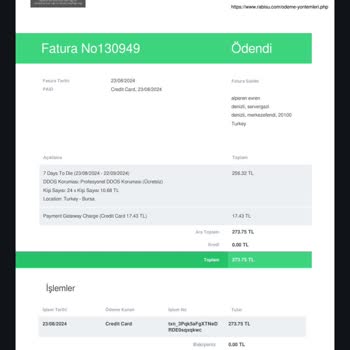 Rabisu Web Hosting Rabisu Oyun Sunucusu Kiraladıktan Sonra Destek Alamıyorum.