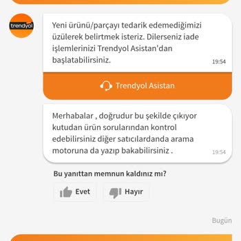 Trendyol Yanlış Ürün Gönderimi Ve İade Sorunu