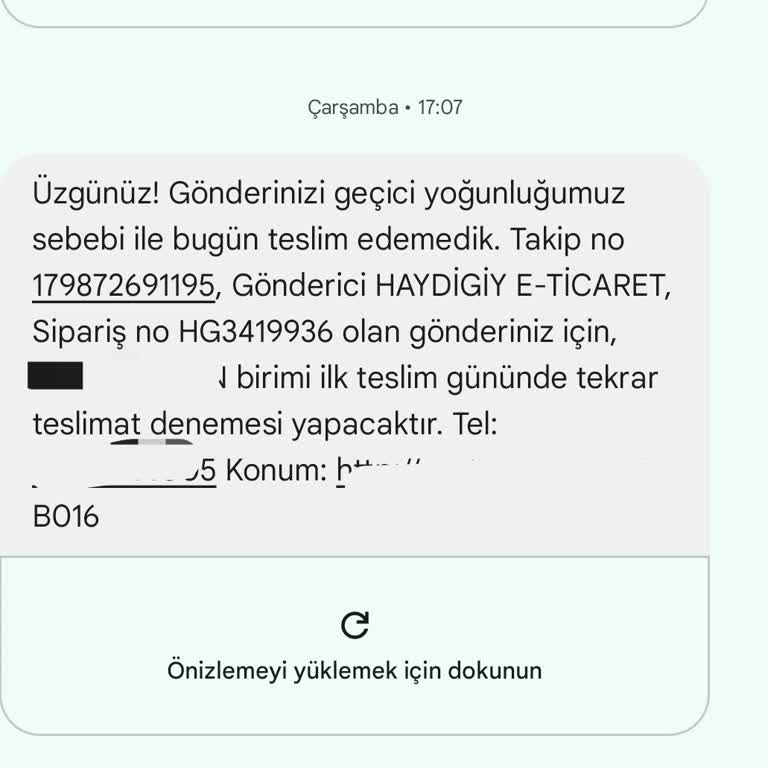MNG Kargo Bana Ulaşmadan Kargomu İadeye Cevirdi