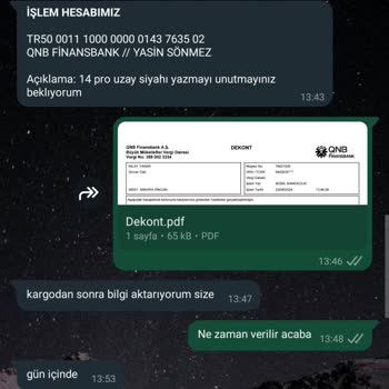 Bilgiletisimm Instagram Üzerinden Yapılan Ödeme Talepleri