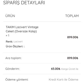 Melvien Ürünümü Göndermiyor, Paramı Da İade Etmiyor.