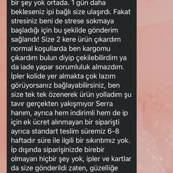 Atelier Der Beton Yanlış Ve Geç Gönderim Fiyaskosu