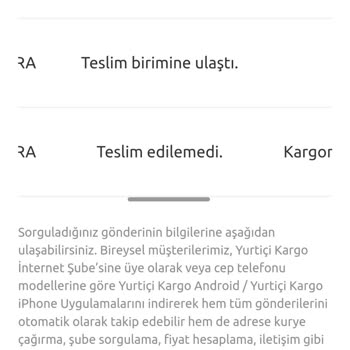 Yurtiçi Kargo Adrese Gelmeden Gelmiş Gibi Yapıyor