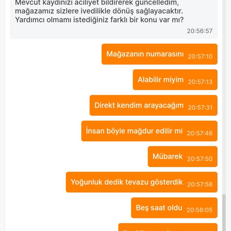 Migros Hemen Sipariş Teslimatı Ve İade Sorunu