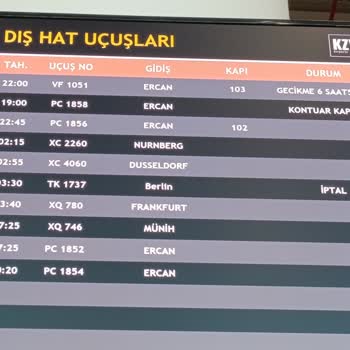 AJet Çukurova Havalimanında Uzun Rötar Ve Klima Sorunu