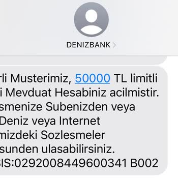Denizbank Saha Görevlisi Şikayeti
