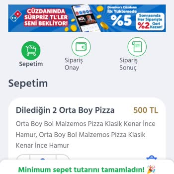 Domino's Pizza'da Şehirler Arası Fiyat Farkı Şoku